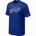 Buffalo Bills sideline legend authentic logo dri-fit T-shirt blu