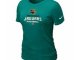Women Jacksonville Jaguars Light Green T-Shirt