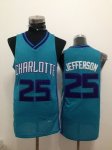 nba Charlotte Hornets #25 jefferson blue jerseys [revolution 30]