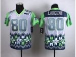 Youth Nike Seattle Seahawks #80 Steve Largent jerseys(Noble Fash