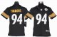 nike youth nfl pittsburgh steelers #94 timmons black jerseys