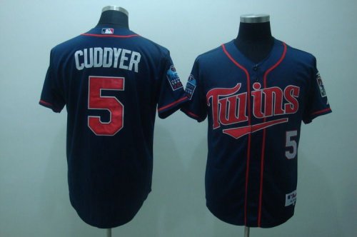 Baseball Jerseys minnesota twins #5 cuddyer blue 2010
