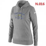 San Diego Charger Women Nike Heart & Soul Pullover Hoodie Light