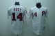 Baseball Jerseys philadelphia phillies #14 rose m&n white(red st