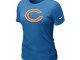 Women Chicago Bears L.blue T-Shirts