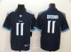 2020 New Football Tennessee Titans #11 AJ Brown Navy Vapor Untouchable Limited Jersey