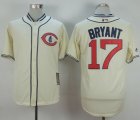 mlb jerseys Chicago Cubs #17 Bryant Cream 1929 Turn Back The Clo