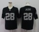 Football Las Vegas Raiders #28 Josh Jacobs Black Stitched Vapor Untouchable Limited Jersey