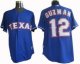 Baseball Jerseys texans rangers #12 cristian guzman blue