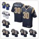 Football Los Angeles Rams Stitched Game Jerseys