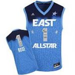 Chicago Bulls 1 Derrick Rose All-Star 2012 Eastern Blue jerseys