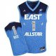 Chicago Bulls 1 Derrick Rose All-Star 2012 Eastern Blue jerseys
