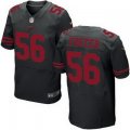 Men's San Francisco 49ers #56 Reuben Foster Nike Black Elite NFL Jerseys