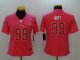 Women's NFL Houston Texans #99 J.J. Watt Nike Color Rush Pink Limited Jerseys