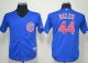 youth mlb chicago cubs #44 anthony rizzo blue cool base jerseys