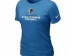 Women BAtlanta Falcons light blue T-Shirt