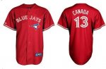 mlb toronto blue jays #13 lawrie red jerseys [Canada]
