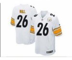 nike nfl pittsburgh steelers #26 bell white [game][bell]