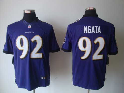 nike nfl baltimore ravens #92 ngata purple jerseys [nike limited