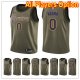 Basketball Los Angeles Lakers All Players Option Swingman Green Salute to Service Jersey