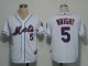 Baseball Jerseys new york mets #5 wright white(cool base)