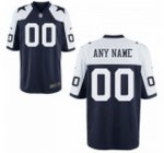 customized youth nike nfl jersey dallas cowboys thankgivings blue jerseys