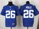nike nfl new york giants #26 rolle elite blue jerseys