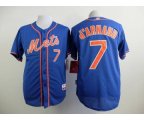 mlb jerseys new york mets #7 d.arnaud blue[number orange][d.arna