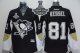 Men Pittsburgh Penguins #81 Phil Kessel Black Home 2017 Stanley Cup Finals Champions Stitched NHL Jersey