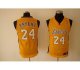 Basketball Jerseys fans lakers #24 kobe yellow(fans edition)