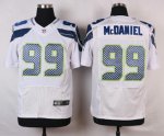 nike nfl seattle seahawks #99 McDaniel elite white jerseys