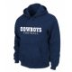 nfl dallas cowboys font pullover hoodie dblue