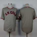 mlb jerseys Los Angeles Angels Blank Grey 1965 Turn Back The Clo