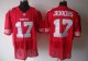 nike nfl san francisco 49ers #17 jenkins elite red jerseys