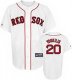 youth mlb jerseys boston red sox #20 youkilis white cheap jersey