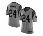 nike nfl carolina panthers #24 norman gray limited jerseys