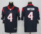 Men NFL Houston Texans #4 Deshaun Watson Nike Navy 2017 Draft Pick Limited Jerseys