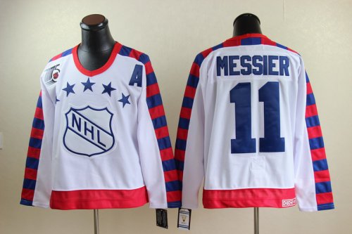 nhl all star #11 messier throwback 75th ccm white cheap jerseys