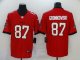 Cheap Football Tampa Bay Buccaneers #87 Red 2020 Stitched White Vapor Limited Jersey