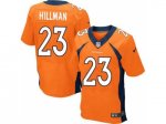 nike nfl denver broncos #23 ronnie hillman orange elite jerseys