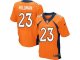 nike nfl denver broncos #23 ronnie hillman orange elite jerseys