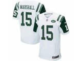 Nike New York Jets #15 Brandon Marshall white elite jerseys
