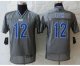 nike youth nfl indianapolis colts #12 luck grey [Elite vapor]