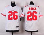 nike san francisco 49ers #26 brock white elite jerseys