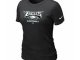 Women Philadelphia Eagles Black T-Shirt