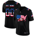 Custom San Francisco 49ers Black Limited Fashion Flag Stitched Jerseys