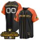 Houston Astros 2022 Champions Black Orange Cool Base Stitched Jerseys