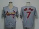 Baseball Jerseys st.louis cardinals #7 holliday grey(cool base)