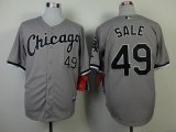 mlb chicago white sox #49 sale grey jerseys