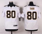 nike new orleans saints #80 tabb white elite jerseys